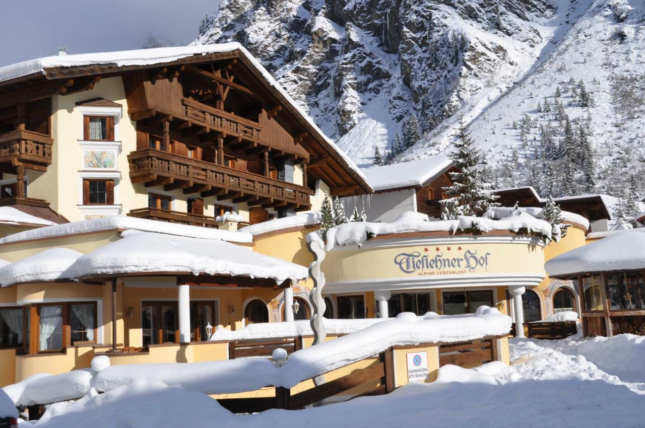 Tieflehner Hof Pitztalhaus Hotel Sankt Leonhard im Pitztal Exterior foto
